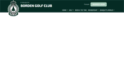 Desktop Screenshot of bordengolf.com